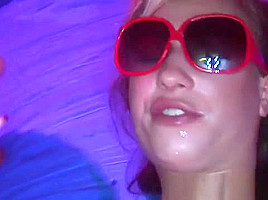 her first extreme swinger club orgy