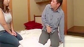 japanese Step mom peeping Step son masturbation and fuck Step son for help FOR FULL VIDEO