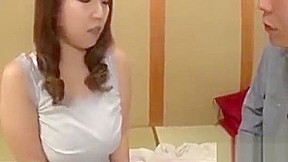 japanese Step mom peeping Step son masturbation and fuck Step son for help FOR FULL VIDEO
