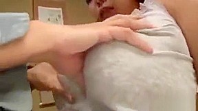 japanese Step mom peeping Step son masturbation and fuck Step son for help FOR FULL VIDEO