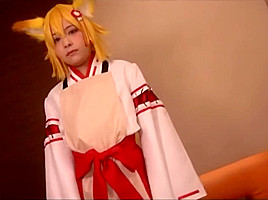 japanese cosplay girl mouth job