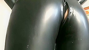 latex beauty sweating