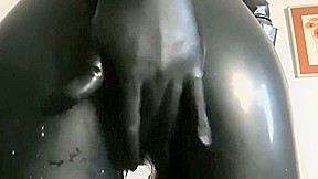 latex beauty sweating