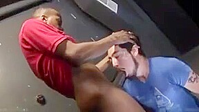 monster black dick getting sucked