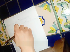 school for the little submissive in stocks