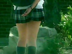 schoolgirls 18+ in short skirt uniforms