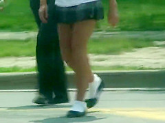 schoolgirls 18+ in short skirt uniforms