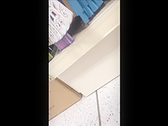 sexy blonde milf upskirt ass