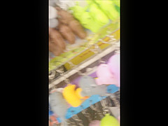 sexy blonde milf upskirt ass