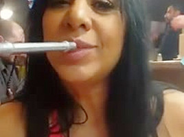 stunning smoking nose exhales