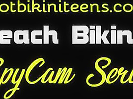 teen 18+ Bikini Big Ass Beach Spy