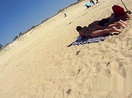 teen 18+ Bikini Big Ass Beach Spy