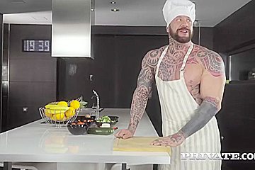 teen 18+ Gets Cum On Salad - Anny Aurora