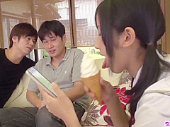 teen 18+ Japanese Gets Started With Two More At