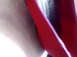 teen 18+ babe fucks herself with her own heels