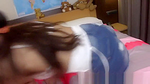 teen 18+ facialized in group