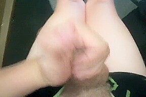 teen 18+ has wank in public gym!