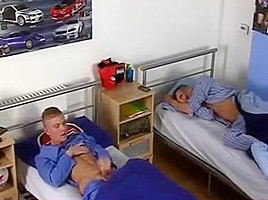 wake up jerking off