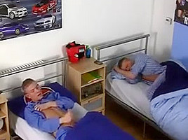wake up jerking off