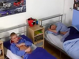 wake up jerking off