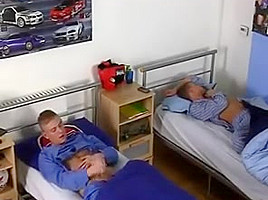 wake up jerking off