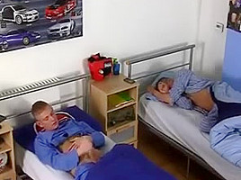 wake up jerking off