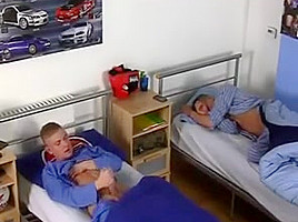 wake up jerking off