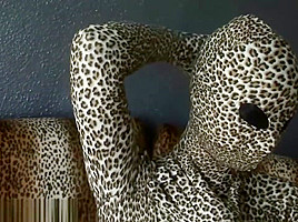 zentai leopard